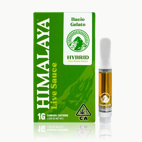 HIMALAYA - Bacio Gelatio (Live Sauce) Cartridge - 1G - 1