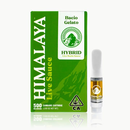 HIMALAYA - Bacio Gelatio (Live Sauce) Cartridge - .5G - 1