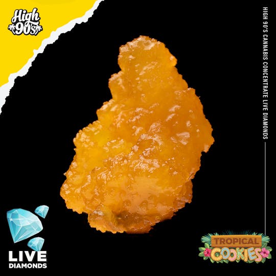 HIGH 90s - High 90s : Tropical Cookies 1g Live Diamonds - 1