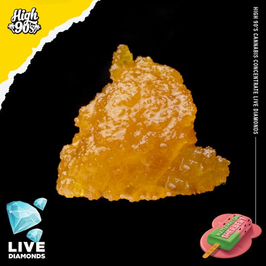 HIGH 90s - High 90s : Watermelon Sherbert 1g Live Diamonds - 1
