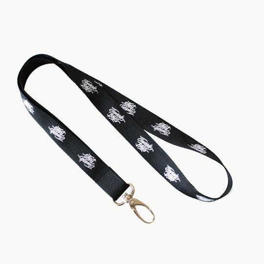 Jungle Boys - Jungle Boys Clothing | Stacked Lanyard (Black/White) - 1