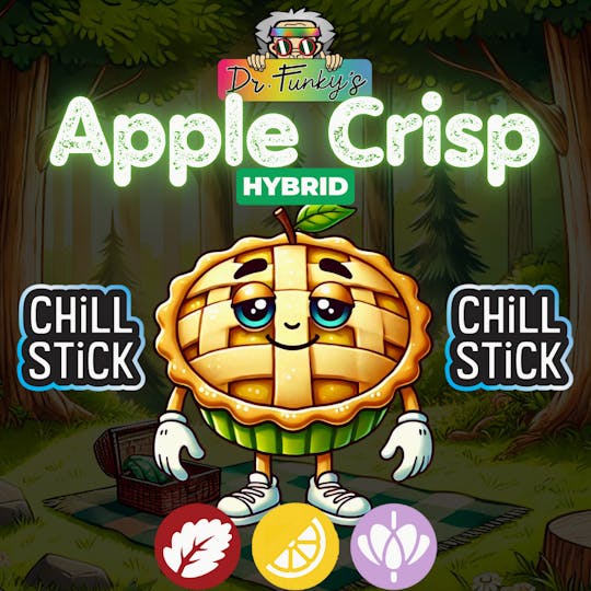 American Cannabis Company - Dr. Funky's Chill Stick Apple Crisp 0.6g (Hybrid) - 1