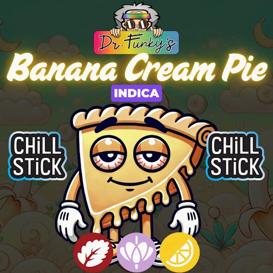 American Cannabis Company - Dr. Funky's Chill Stick Banana Cream Pie 0.6g (Indica) - 1