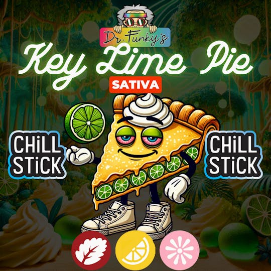 American Cannabis Company - Dr. Funky's Chill Stick Key Lime Pie 0.6g (Sativa) - 1