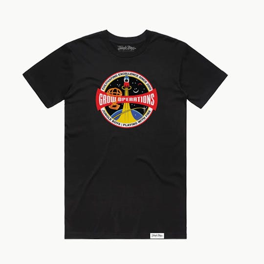 Jungle Boys - Jungle Boys Clothing | Grow Operations Tee - 2XL (Black) - 1