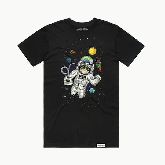 Jungle Boys - Jungle Boys Clothing | Up In Space Tee - XL (Black) - 1