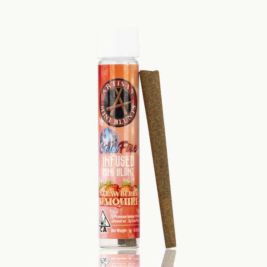 Artisan Canna Cigars - 1g Cold Fire Infused 1g Blunt/ Strawberry Daiquiri (I/S) - 1