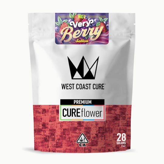 West Coast Cure - Very Berry - 28G Premium Flower - 1