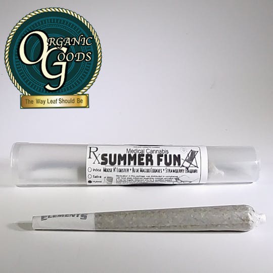 Organic Goods - Organic Goods Pre-Roll Summer Fun 1 G - 1
