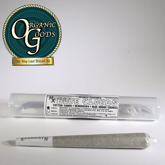 Organic Goods - Organic Goods Pre-Roll Blue Clouds 1 G - 1