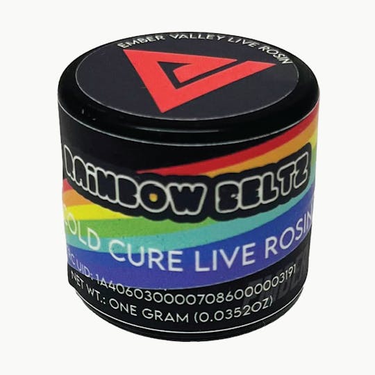 Ember Valley - Rainbow Belts Cold Cure Rosin 1G - 1
