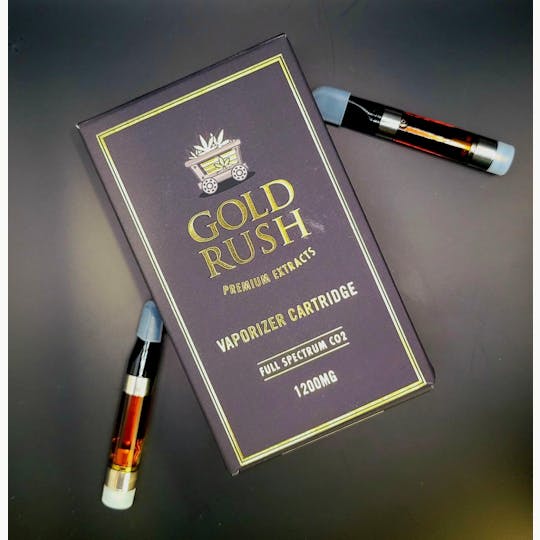 Gold Rush Premium Extracts - Gold Rush: 1.2 g Full Spectrum - Vape - ATF - 1
