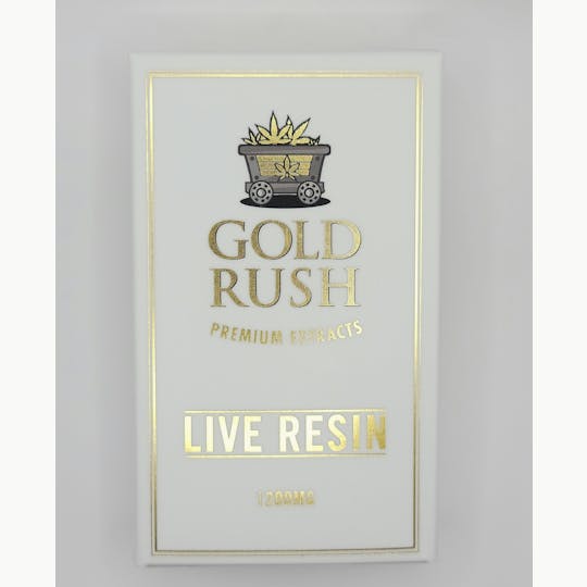 Gold Rush Premium Extracts - Gold Rush: Live Resin Vape Cartridge - Fresh Powder - 1