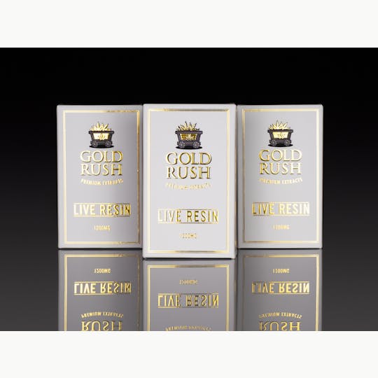 Gold Rush Premium Extracts - Gold Rush: Live Resin Vape Cartridge - Lemon Haze - 1