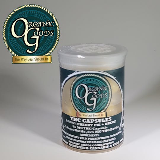Organic Goods - Organic Goods THC Capsules Cherry Pie x Oreoz 875 MG - 1