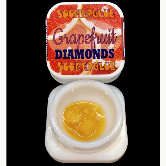 Sooner Glue - 1g Grapefruit Diamonds - 1