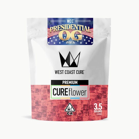 West Coast Cure - Presidential OG - 3.5G Premium Flower - 1