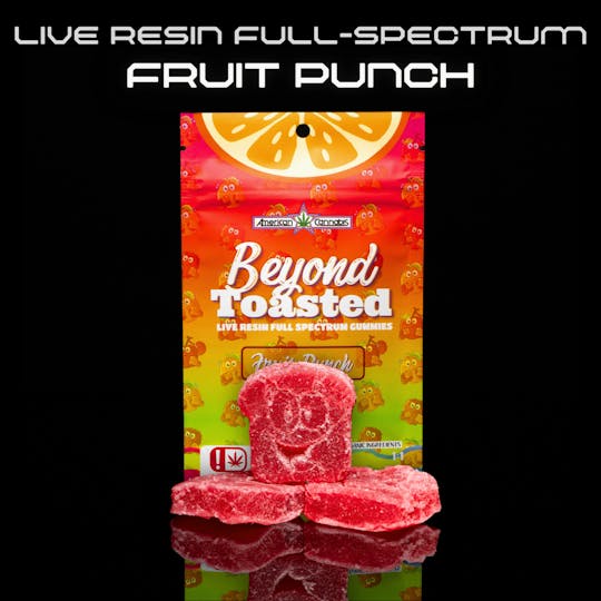 American Cannabis Company - ACC Beyond Toasted Full Spec. LR Gummies Fruit Punch 10Pk (Hybrid) - 1