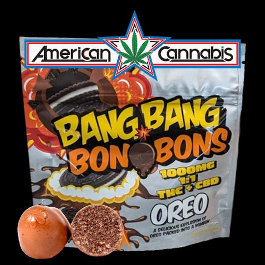 American Cannabis Company - ACC Bang Bang BonBons Oreo 1000mg 1:1 (Hybrid) - 1