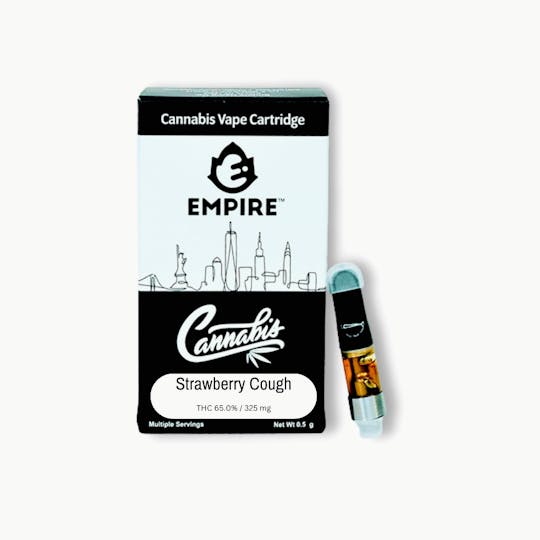 Empire Hemp Co - .5g Vape Cart - Strawberry Cough - 1