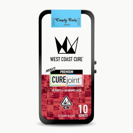 West Coast Cure - Candy Rain - Premium CUREjoint .35G - 10 Pack - 1
