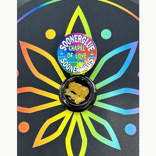 Sooner Glue - 2g Chapel of Love Live Resin - 1