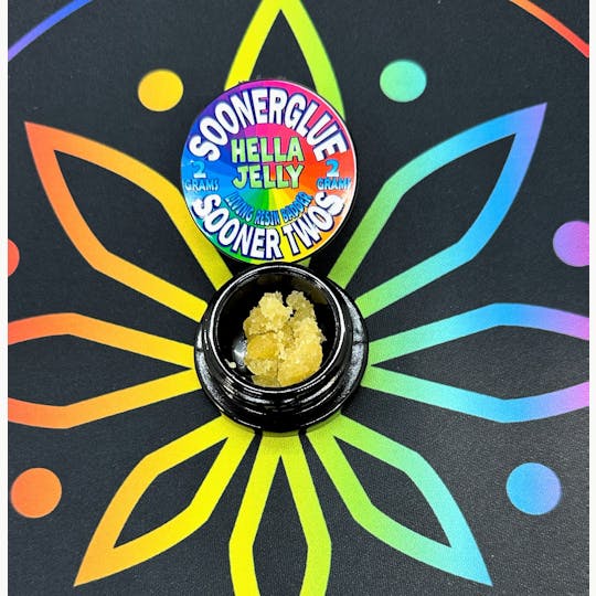 Sooner Glue - 2g Hella Jelly Live Resin Badder - 1