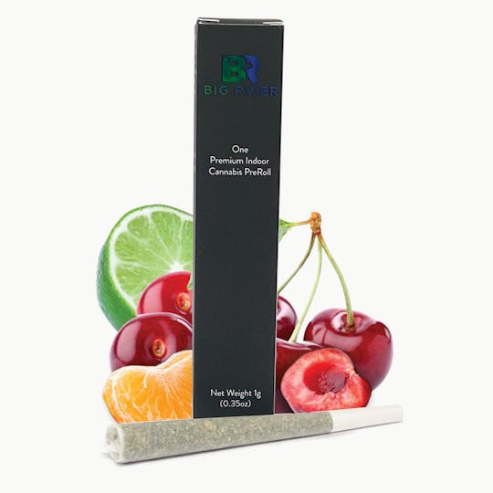 Big River Cannabis Company - Pre Roll 1g - Trop Cherry - 1