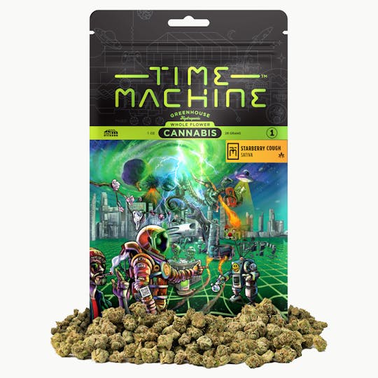 Time Machine - Starberry Cough Sativa (28g) - 1