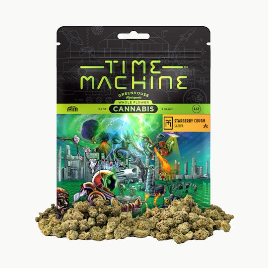 Time Machine - Starberry Cough Sativa (14g) - 1