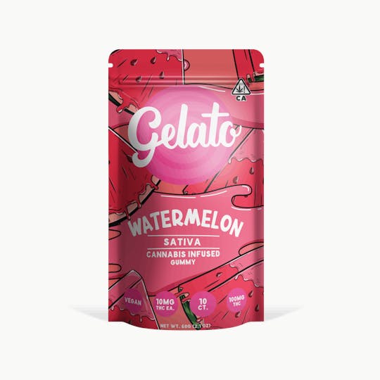 Gelato - Watermelon Gummies 100mg - 1