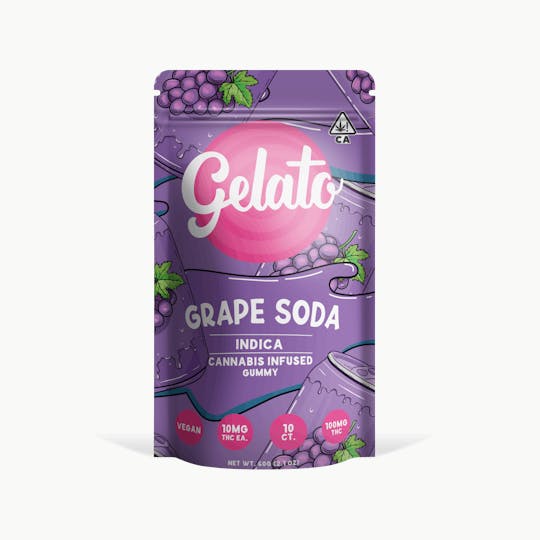 Gelato - Grape Soda Gummies 100mg - 1