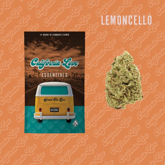 California Love - Essentials | Packaged Flower | Lemoncello | 1/2oz - 1