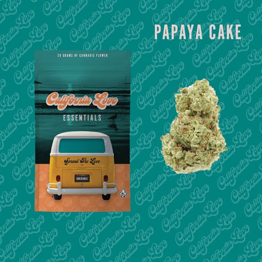 California Love - 1oz Essentials | Papaya Cake | 28g - 1