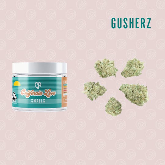 California Love - 1/8oz Smalls | Gusherz | 3.5g - 1
