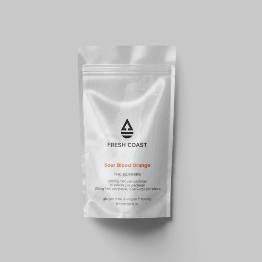 Fresh Coast - Blood Orange | Sour THC Gummies - 1