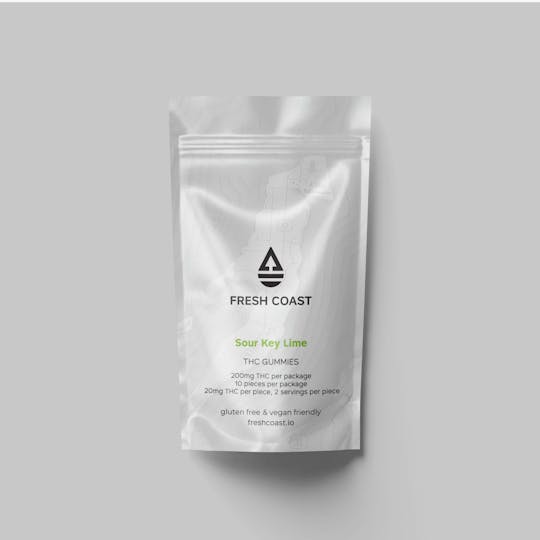 Fresh Coast - Key Lime | Sour THC Gummies - 1