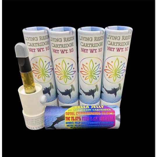 Sooner Glue - 1g Hella Jelly Live Resin Cart - 1