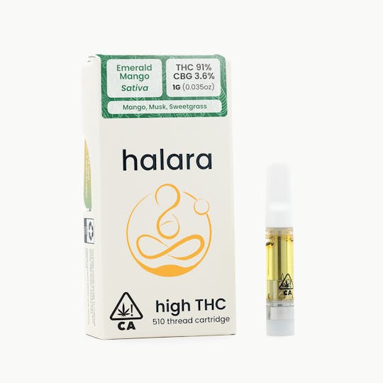 Halara - High THC - Emerald Mango 1G Cartridge - 1