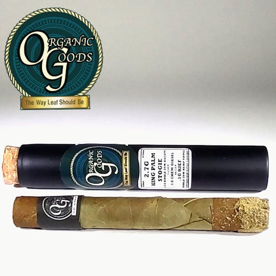 Organic Goods - Organic Goods TF King Palm Stogie w/ Badder & Kief Bubblegum Biscotti 2.7 G - 1