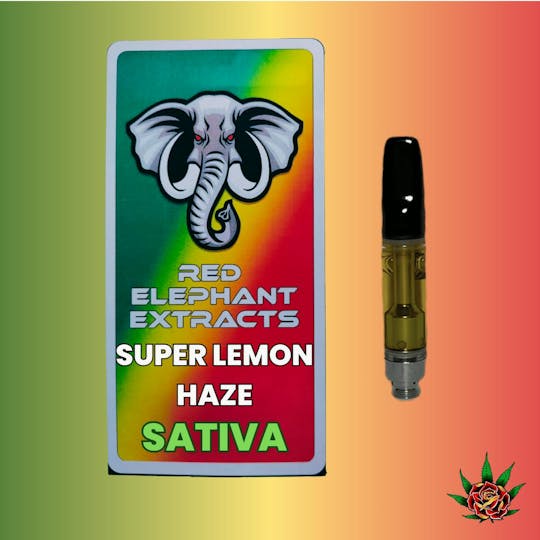 Eden Rose Processing - Red Elephant Cart 1g - Super Lemon Haze (Sativa) - 1