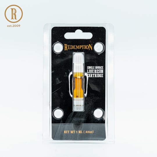 Redemption - Cherry Lime Runtz 1g Live Resin Cart - 1