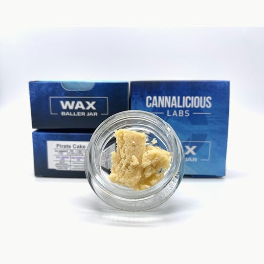 Cannalicious Labs - Pirate Cake Wax 7.0g Baller Jar - 1