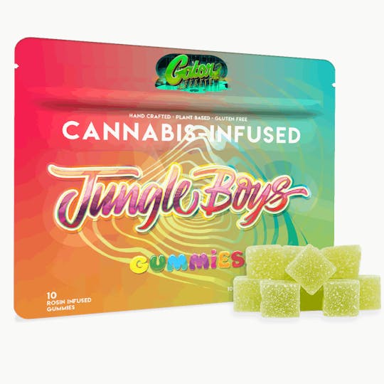 Jungle Boys - Jungle Boys | Gator Breath (Pear) - 100mg Rosin Gummies - 1