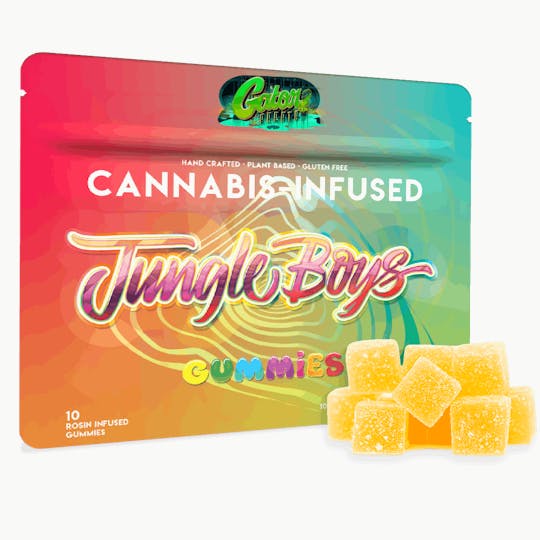 Jungle Boys - Jungle Boys | Gator Breath (Pineapple) - 100mg Rosin Gummies - 1