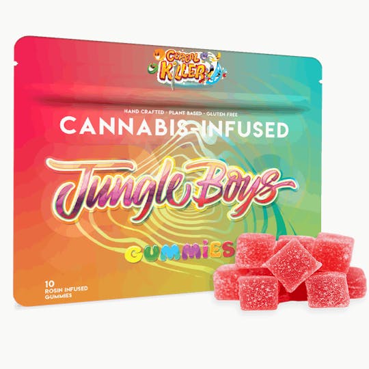 Jungle Boys - Jungle Boys | Cereal Killer (Strawberry Dragon Fruit) - 100mg Rosin Gummies - 1
