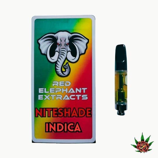 Eden Rose Processing - Red Elephant Cart 1g - Niteshade (Indica) - 1