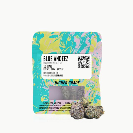 Panacea - Blue Andeez | Indoor Flower Bags | 1g - 1