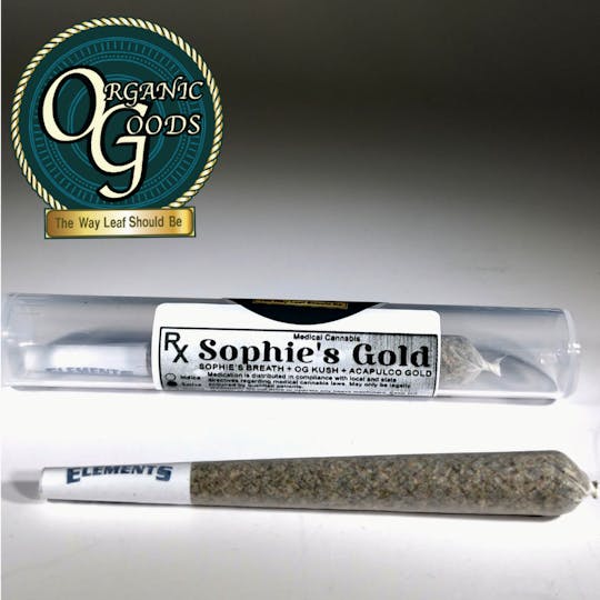Organic Goods - Organic Goods Pre-Roll Sophie's Gold 1 G - 1