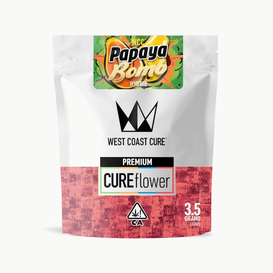 West Coast Cure - Papaya Bomb - 3.5G Premium Flower - 1